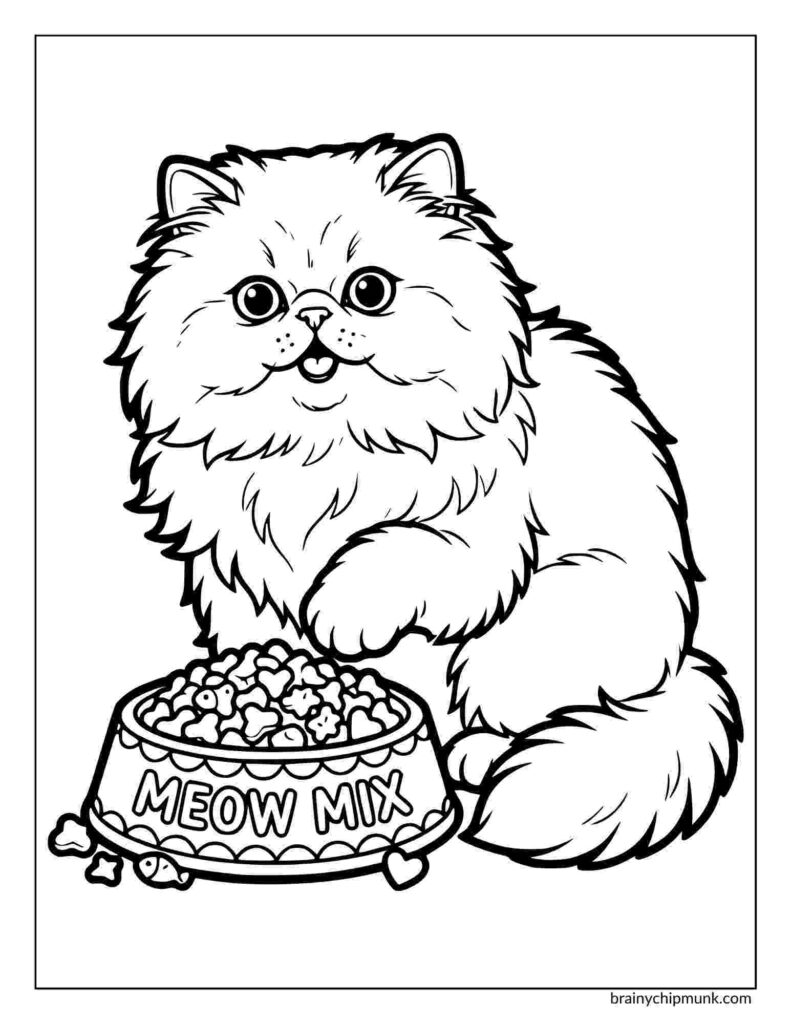 Cat Coloring Pages